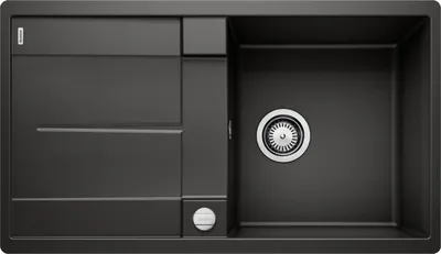 Produktbild von BLANCO METRA 5 S-F SILGRANIT schwarz