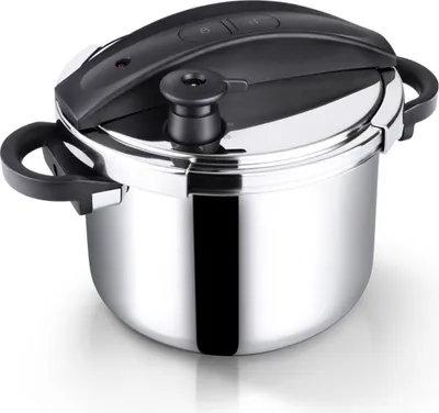 Obrázek produktu pro LAMART LTDSD6 Tlakový hrnec PRESSION, objem 6 l, je určen pro všechny typy sporáku včetně indukčního
