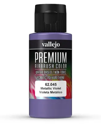 Obrázok produktu pre Prémiová farba Pearl & Metallics Vallejo 62045 Metallic Violet 60ml Airbrush Acrylfarbe