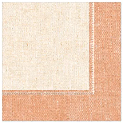Produktbild von Papstar Servietten, terracotta, "ROYAL Collection", 1/4-Falz, 40 x 40 cm, "Linum" 5 x 50 Stück