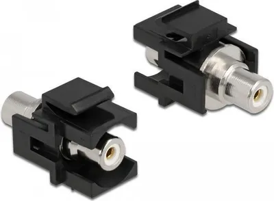 Image de Delock Keystone Module RCA femelle > RCA femelle