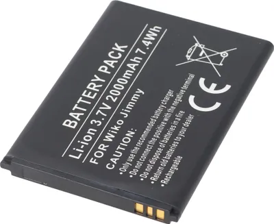 Produktbild von Akku passend für den Handy Akku Wiko Jimmy Akku S4300AE, S104-P26000-000