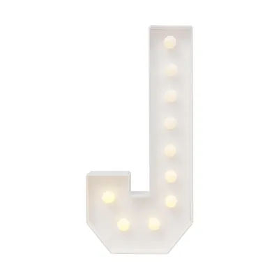 Image de 91,5cm Lettre lumineuse-J Anniversaire Demande en mariage Fête Décoration 2000-3000K