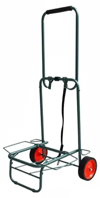 Produktbild von Zusammenklappbarer Einkaufswagen mit Bungee-Seilen, Stahlrahmen