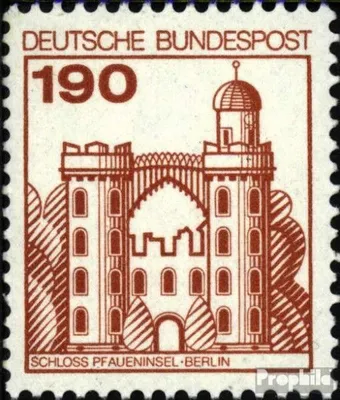 Produktbild von Briefmarken BRD (BR.Deutschland) 1977 Mi 919A I R mit Zählnummer postfrisch Burgen und Schlösser
