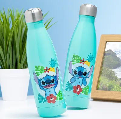 Zdjęcie produktu dla Paladone PP10960LS, Codzienne użytkowanie, 460 ml, Pokrywka zakręcana, Stal nierdzewna, Turkusowy, Dziecko