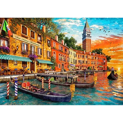 Productafbeelding van GIBSONS Puzzel: Zonsondergang in San Marco, 1000 stukjes