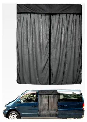 Produktbild von Seitentür Insektenschutz mit Magnet, Schiebetür Fliegengitter, Moskitonetz für Camping, 130 * 100cm