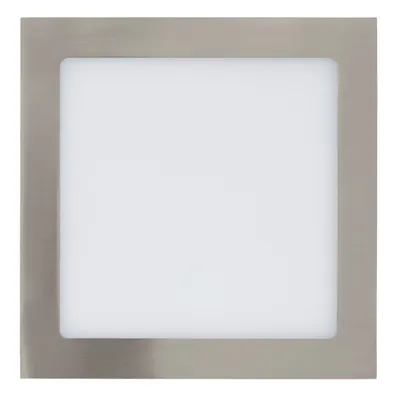 Produktbild von EGLO Fueva 1, Einbaustrahler, Nicht austauschbare(s) Leuchtmittel, LED, 18 W, 4000 K, Nickel, Weiß