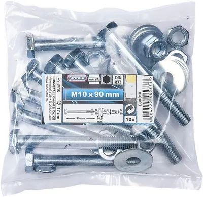 Produktbild von Connex Sechskantschrauben M10 x 90 mm, 10 Stück