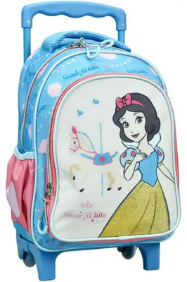 Produktbild von Javoli Disney Princess Schneewittchen rollender Schulrucksack, Tasche 30 cm