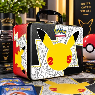 Zdjęcie produktu dla Zestaw kolekcjonerski Pokémon 25. rocznicy – edycja angielska, Obraz wygenerowany przez AI