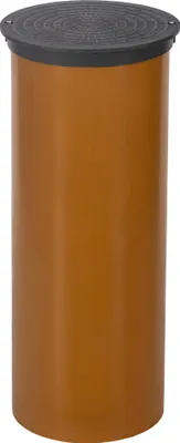 Produktbild von Schachtverlängerung kg Rohr dn 400 1m - Schachtabdeckung Kunststoff Kanaldeckel Grau - Sickerschacht KG Rohr Kontrollschacht