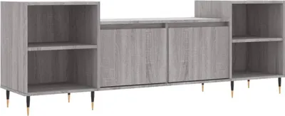 Produktbild von vidaXL TV-Schrank Grau Sonoma 160x35x55 cm Holzwerkstoff