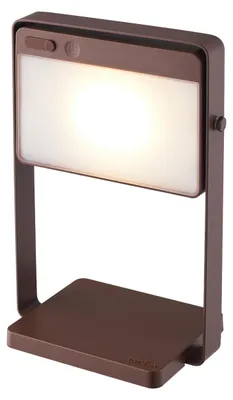 Produktbild von Nordlux - Batterielampe Saulio - Braun - 23.5x17x23.5 cm