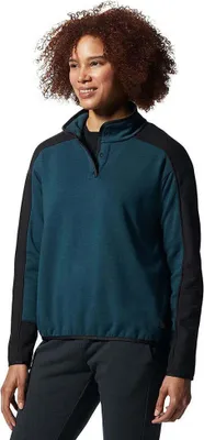Produktbild von Mountain Hardwear Camplife Halbreißverschluss-sweatshirt Blau XS Frau Blau XS