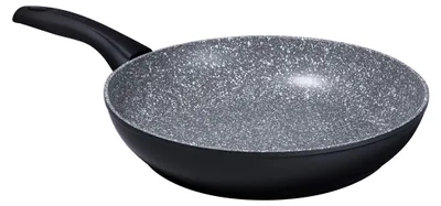 Induktionspfanne 18 cm, Aluminium, antihaftbeschichtet, grau