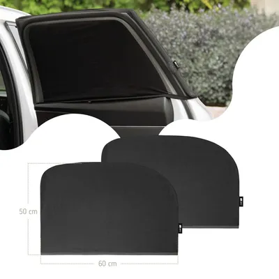 Obrázok produktu pre Sipo XL slnečná clona do auta, elastická, 2 ks