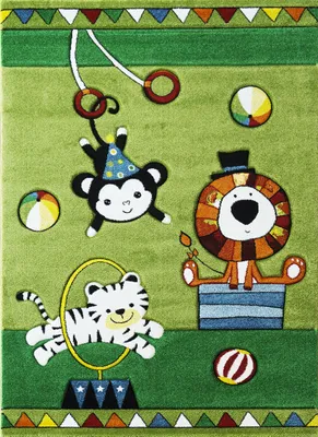 Image de Tapis chambre enfant 160x230 DORRIS 4 - vert