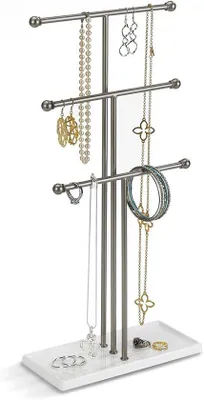 Produktbild von Famanu Schmuckständer mit drei Ebenen - Organizer für Schmuck
