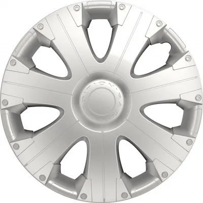Produktbild von Radabdeckungen Racing 14 Zoll ABS Silber Set von 4