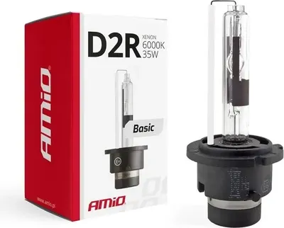 Zdjęcie produktu dla Żarówka ksenonowa żarnik xenon D2R 6000K AMiO BASIC AMIO-01412