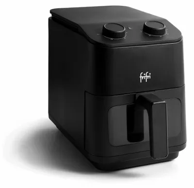Produktbild von Heißluftfritteuse Airfryer Fritteuse - 5 Liter - 1700 W - Keramikkorb - Schwarz
