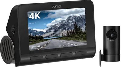Produktbild von 70mai Kamera do auta 4K A810 a zadní kamera RC12, HDR Dashcam, úhel záběru 150°, 3" displej, GPS, max. rozlišení videa Ultra HD (3840×2160)