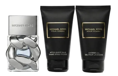 Produktbild von Michael Kors Pour Homme Eau de Parfum Set 50 ml + 50 ml Duschgel + 50 ml After Shave Balm