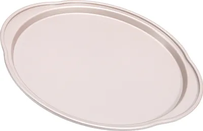 Produktbild von CANDeal Pizzapfanne, 35,6 cm, strapazierfähiges Pizzablech aus Kohlenstoffstahl, Pizzaofenblech, Pizza-Backblech, Pizza-Backblech zum Backen, Braten, Servieren