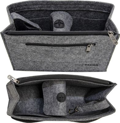 Organizér na plstené tašky M Grey 27x10x16cm