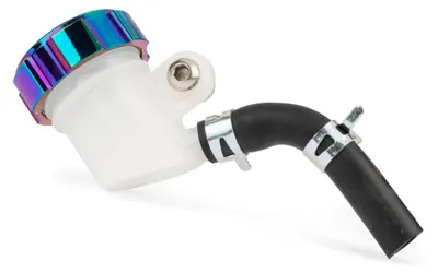 Produktbild von MOTOFORCE RACING Bremsflüssigkeitsbehälter neochrom D.42mm