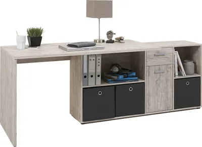 Produktbild von FMD Möbel LEX 1, Schreibtisch, Sandeiche Nb, 353-001