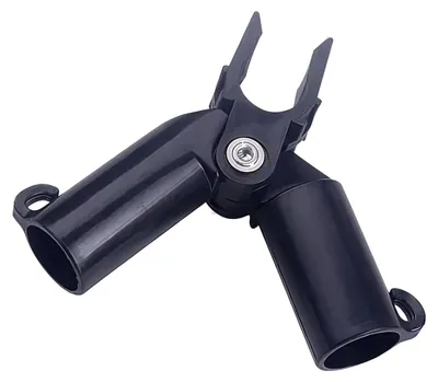 Imagen del producto de Conector Strend Pro, de plástico, tipo A, para varillas de soporte de jardín, 11 mm, paquete de 4 unidades