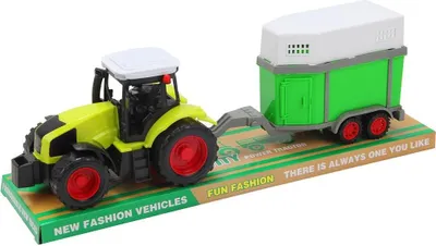 Produktbild von Traktor mit Anhänger (Spielzeug, Fahrzeuge)