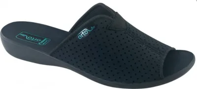 Produktbild von Damen Hausschuhe ADANEX DIANA ORTO Linie 28087 offen schwarz weich - Halux