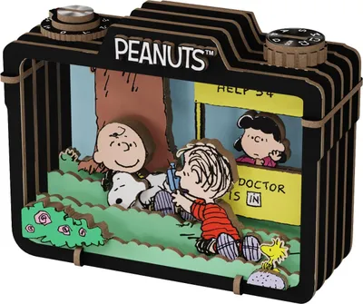 Produktbild von Die Peanuts Puremind Modellbausatz Wooden Theater Summer Snapshot