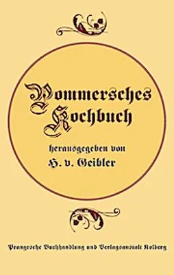 Obrázek produktu pro Pommersches Kochbuch