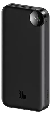 Produktbild von Mcdodo – USB-Powerbank + 2× USB-C 10000 mAh 30W mit LED-Display – schwarz