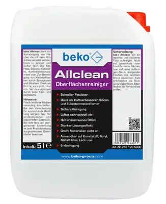 Produktbild von Allclean Oberflächenreiniger 5 l Kanister
