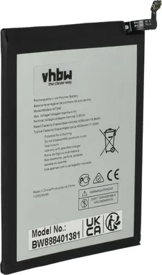 Produktbild von vhbw Akku Ersatz für Nokia WT242 für Handy Smartphone Telefon (4400 mAh, 3,85 V, Li-Polymer)