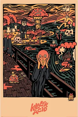 Produktbild von Poster Killer Acid Scream 61x91.5cm