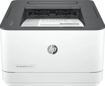 Obrázok produktu pre HP LaserJet Pro Tlačiareň 3002dn, Čiernobiele, Tlačiareň pre Malý alebo stredný podnik, Tlač, Bezdrôtové pripojenie; Tlač z telefónu alebo tabletu; Obojstranná tlač, Laser, 1200 x 1200 DPI, A4, 33 str. za minútu, Duplexná tlač, Šedá, Biela