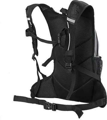 Obrázek produktu pro Turistický batoh, reflexní kapsa na zádech s nastavitelnými hrudními/ramenními/bederními popruhy pro horolezectví, cyklistiku (šedá)