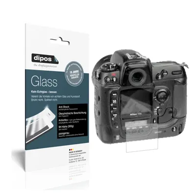 Produktbild von 2x Schutzfolie für Nikon D2Hs matt - Anti-Shock 9H Folie dipos Glass Kunststoffglas