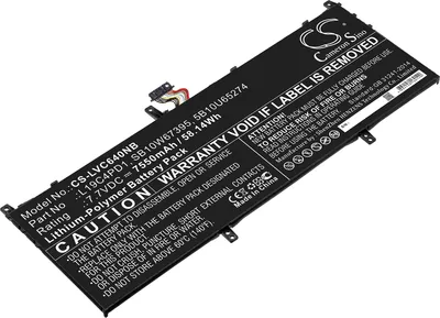 Zdjęcie produktu dla TECHTEK Bateria do notebooków kompatybilny z [Lenovo] Yoga C640 13, Yoga C640 13IML zastępuje 5B10U65274, kompatybilny z 5B10U65275, kompatybilny z
