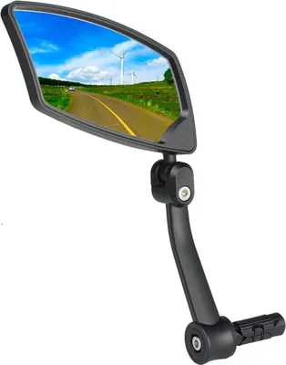 Image de BriskMore Bar End Rétroviseurs vélo convexes HD Lentille en verre E-Bike Utilisation de matériaux robustes et durables