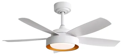 Produktbild von Deckenventilator 42" mit LED-Licht 22W, DC-Motor, umkehrbar, Fernbedienung, leise