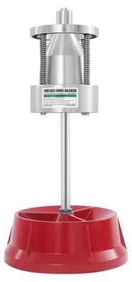 Produktbild von Reifenwuchtmaschine - Reifen Auswuchtgerät - Aluminiumlegierung - Manuell - Für Werkstatt und Garage - 10 kg