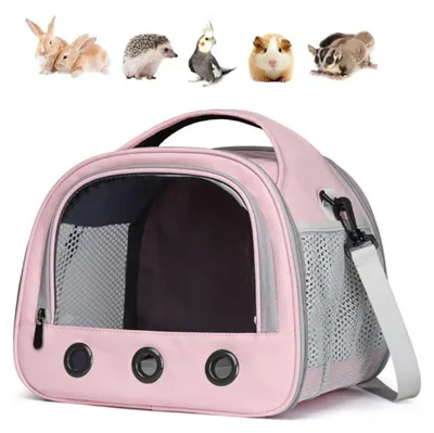 Image de Sac de transport pour petits animaux, doté d'une conception respirante